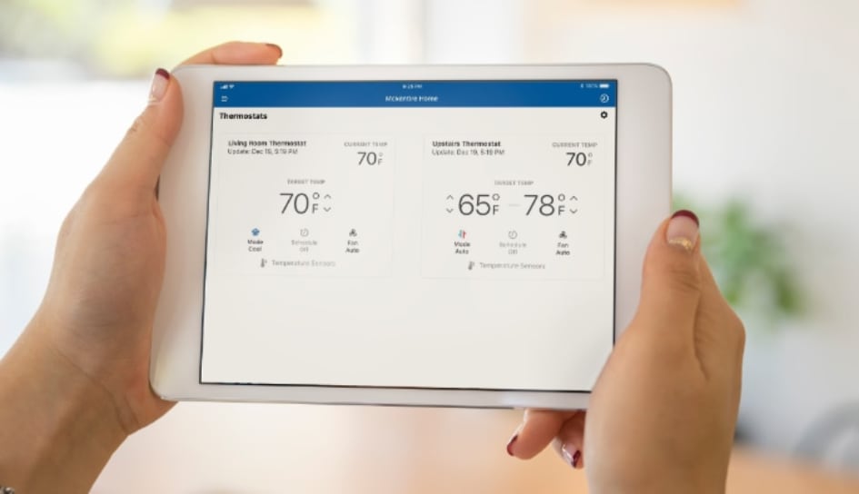 Thermostat control in Stamford